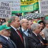 Manifestacja Działkowców w Szczecinie w dniu 20.09.2013r.